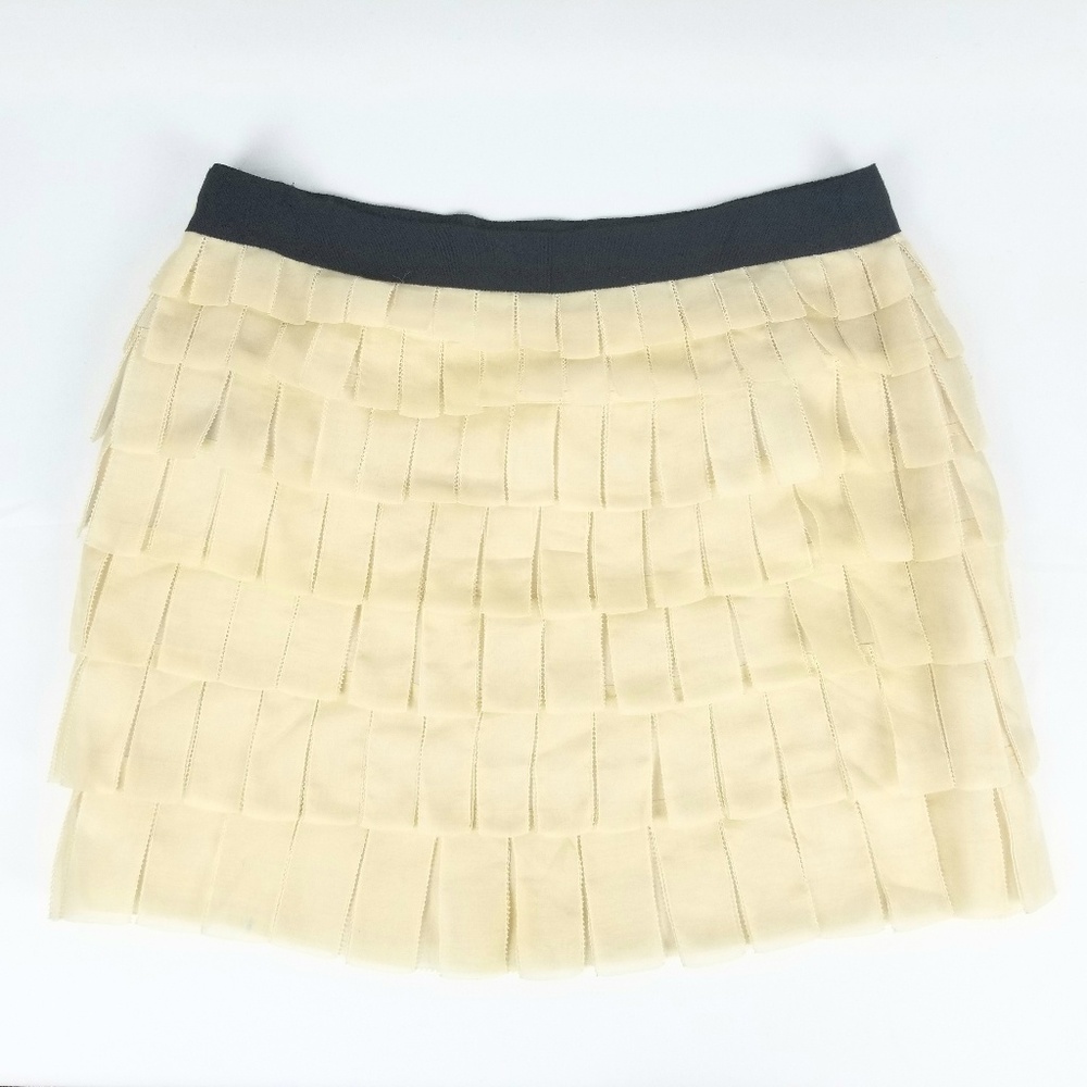J Crew Silk Tab Skirt